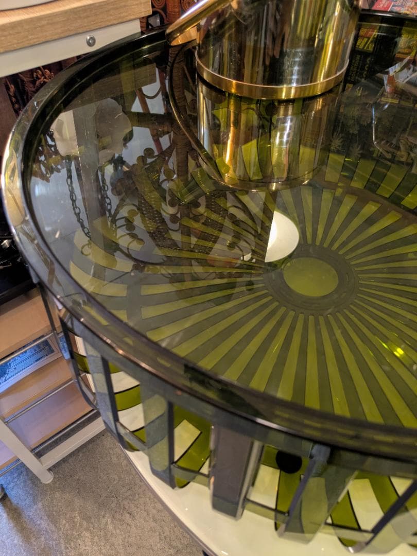 Kartell　カルテル　パニエ　テーブル ミッドセンチュリーデザイン アクリル