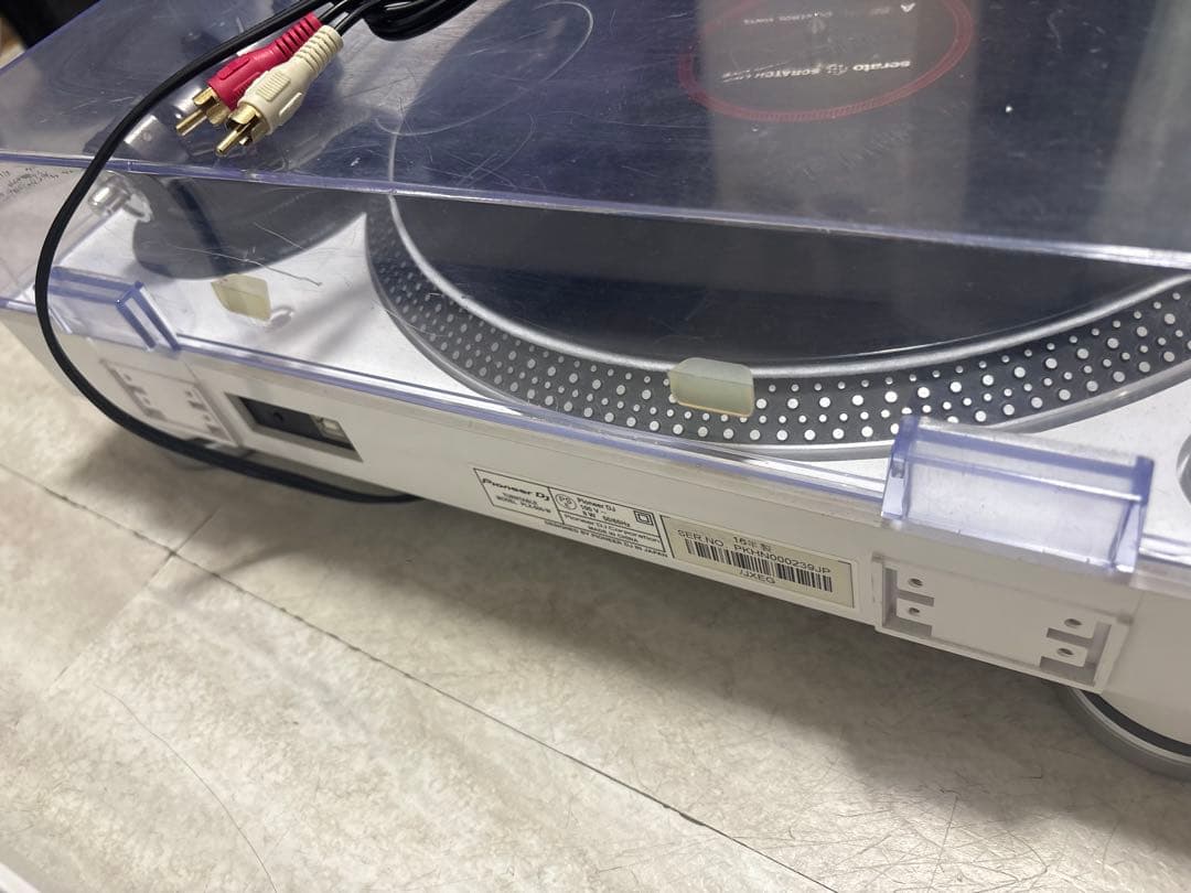 早い者勝ち　Pioneer DJ PLX-500-w ターンテーブル 2台セット