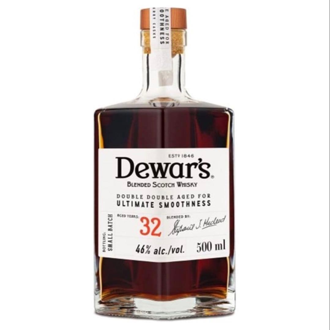 新品未開封 デュワーズダブル・ダブル 32年（箱入り） 国内正規購入品