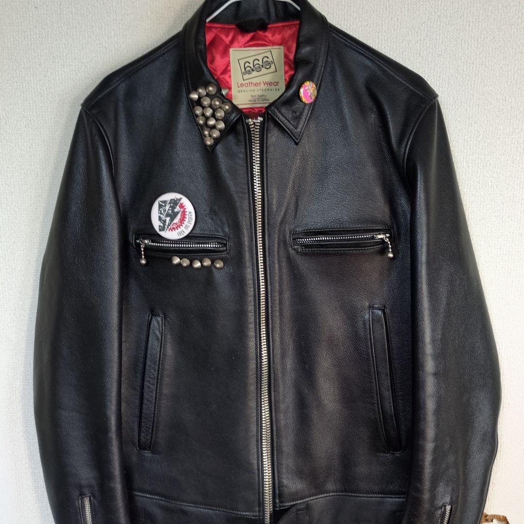 ジャケット・アウター 666 Leather Wear MY WAY MAN 38