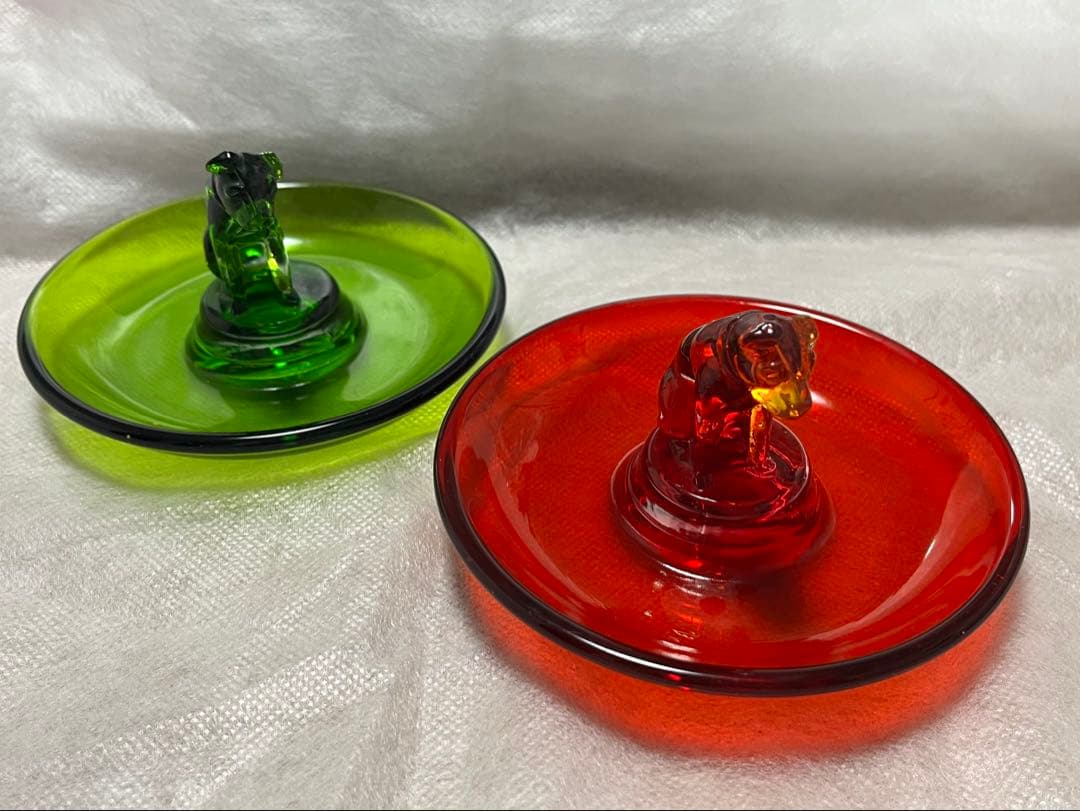 【ビンテージ】ビクター犬 ニッパーくん　灰皿２点