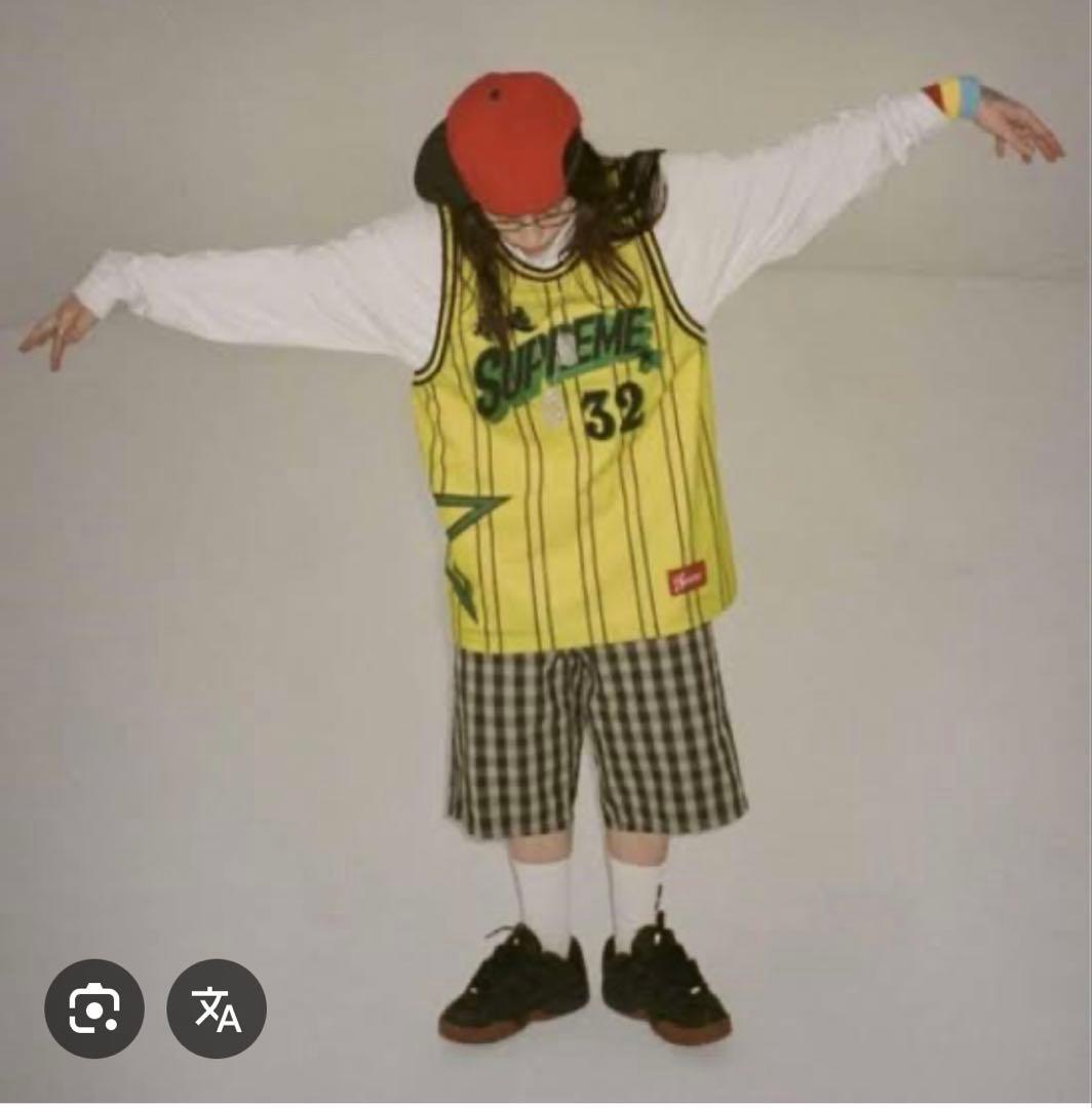 SUPREME 24ss Star Basketball Jersey イエロー