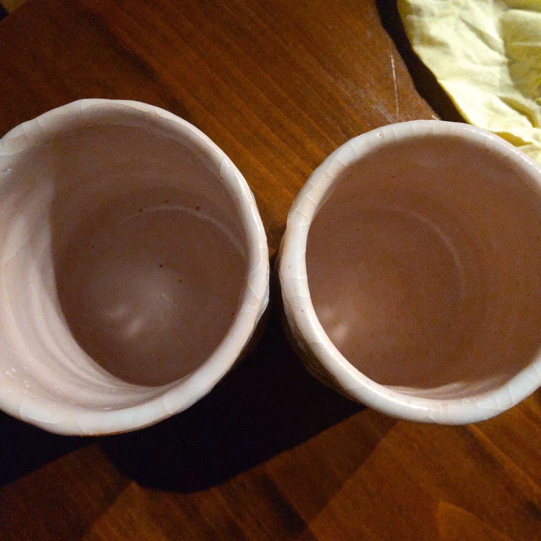 志野　湯呑　加藤孝造