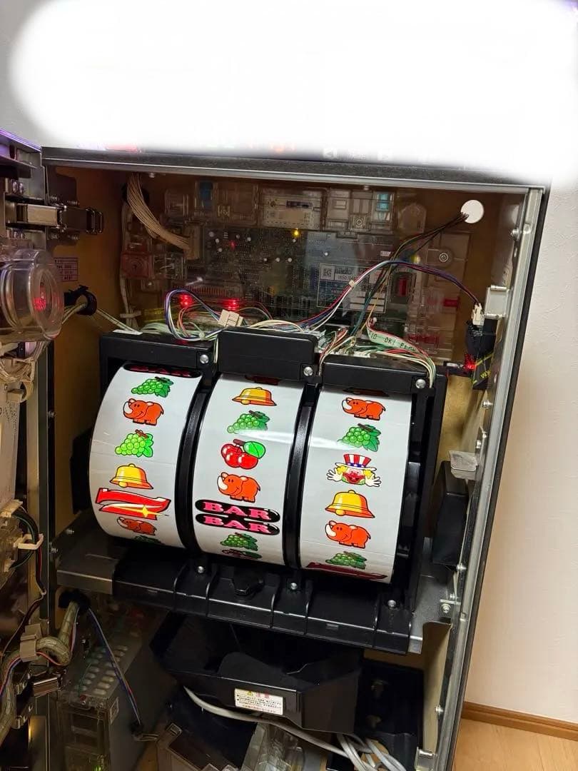 パチスロ実機 ゴーゴージャグラー 5号機 不要機付き