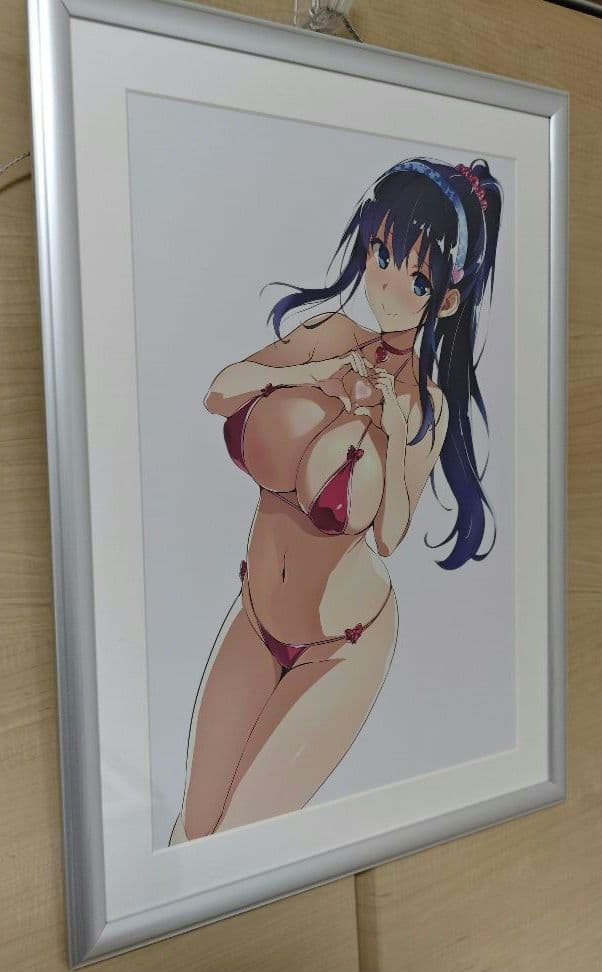 マケン姫　麗　天谷春恋　額入りポスター