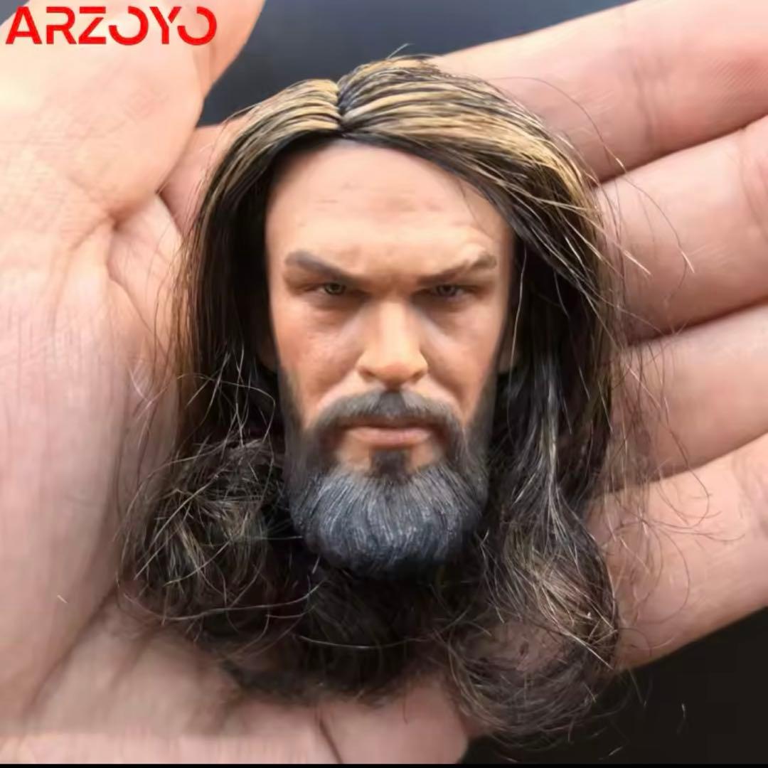 ジェイソン・モモア フィギュア ヘッド 1/6 スタチュー アクアマン アメコミ