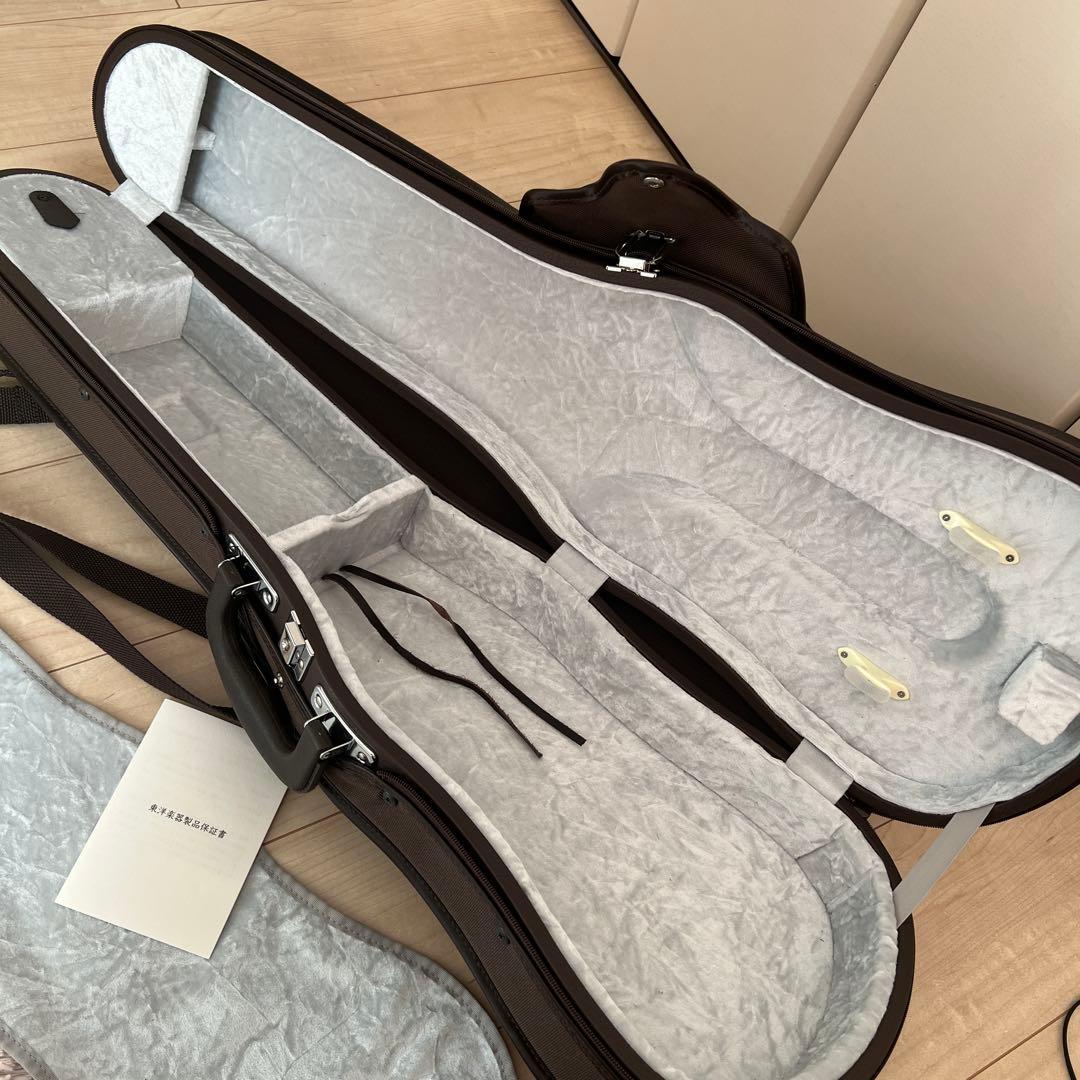 東洋楽器 TOYO ULシェルONE バイオリン用ケース ブラウン