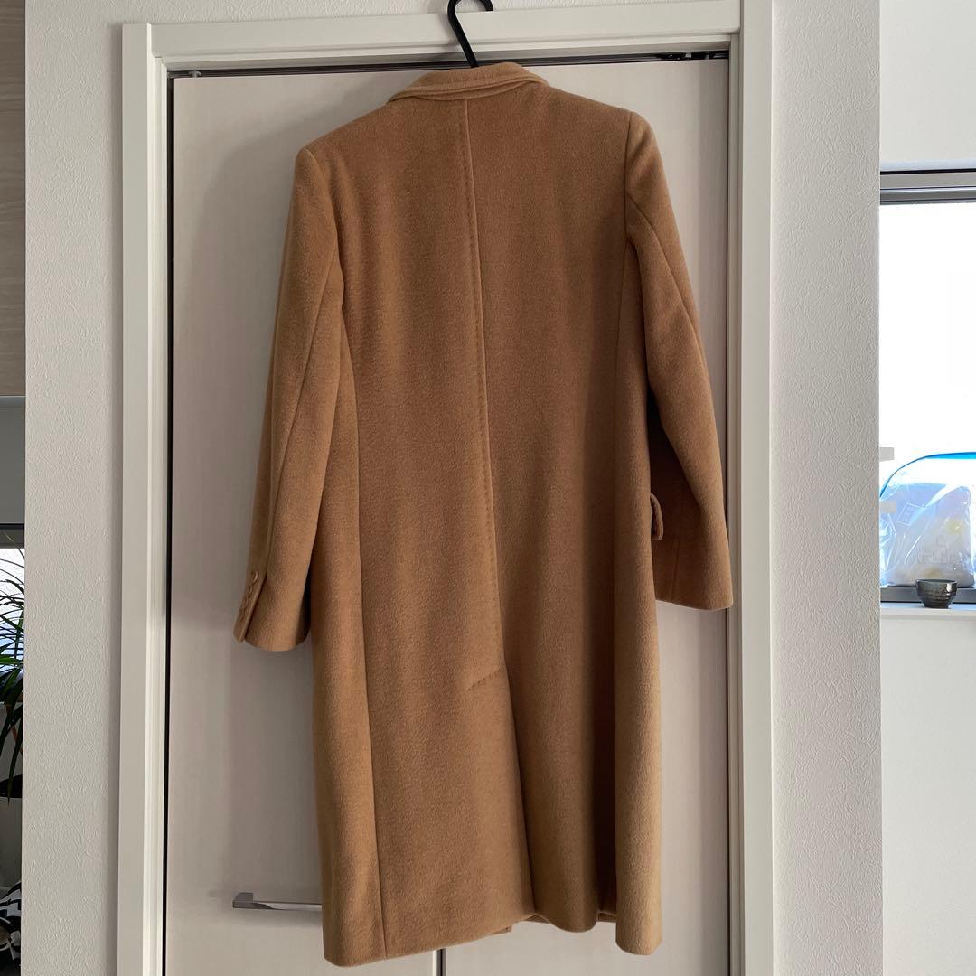 1/4迄お正月限定セールMaxMaraキャメル チェスターコート 白タグ40