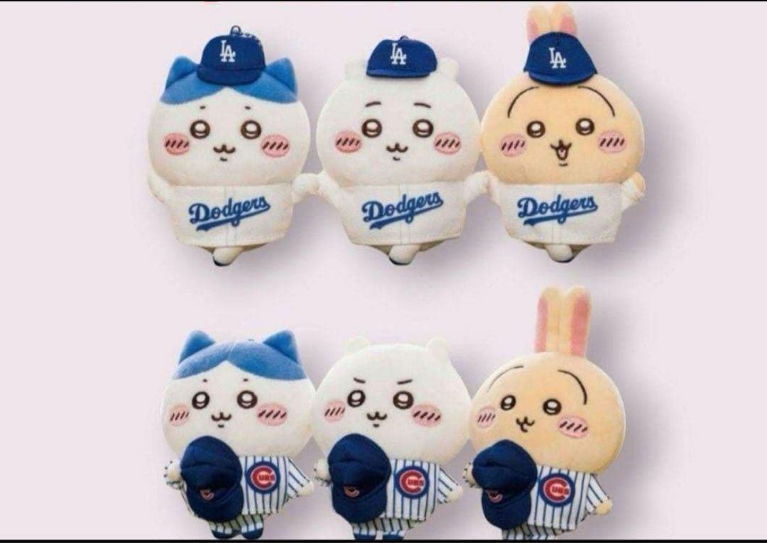 ちいかわ MLB TOKYO SERIES 2025 マスコット　6点セット