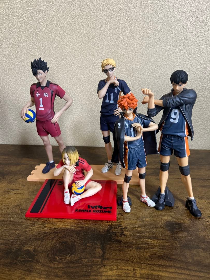 一番くじ プライズ てのひら ハイキュー フィギュア まとめ