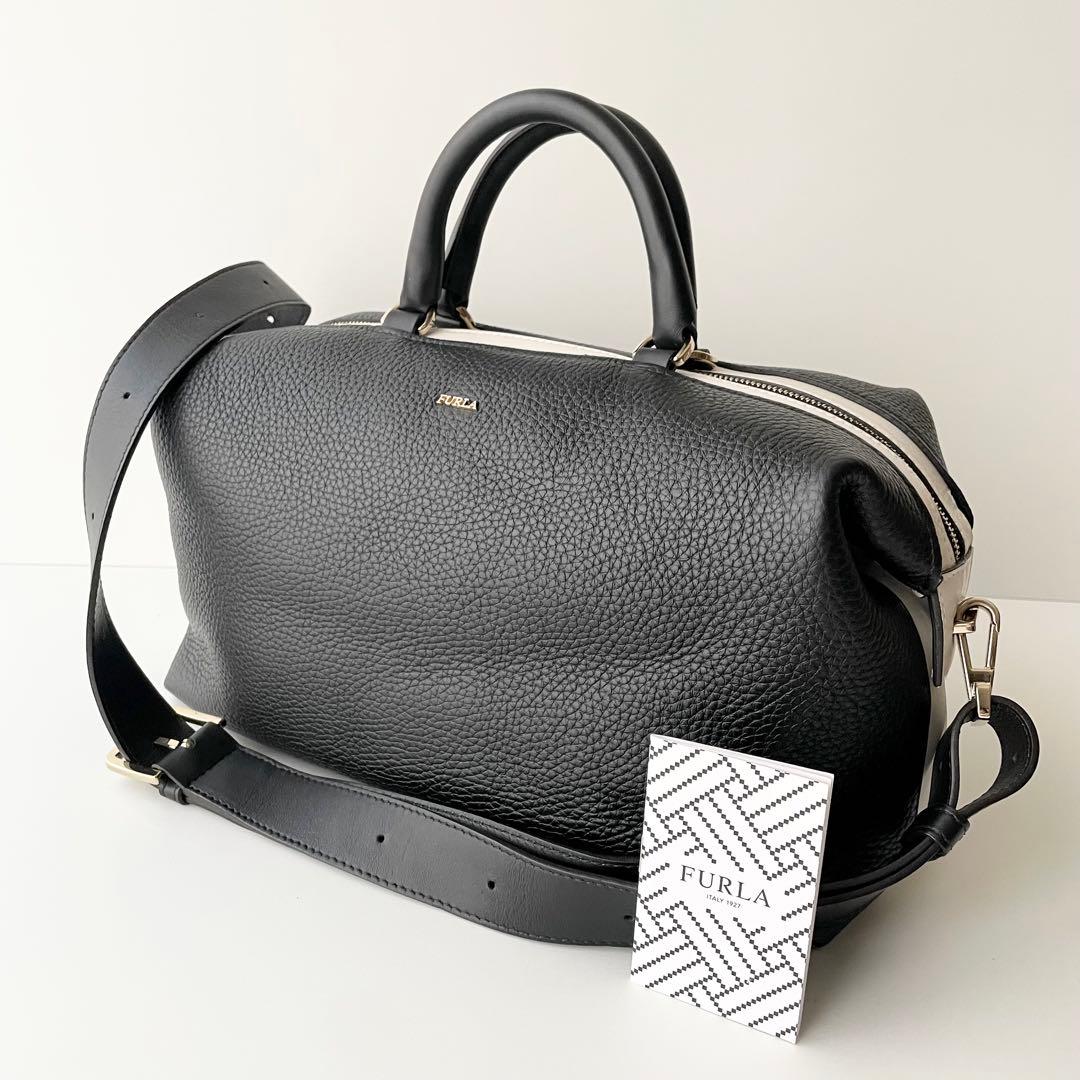 フルラ FURLA ハンドバッグ 2way ブロガー レザー 見た目が変わる