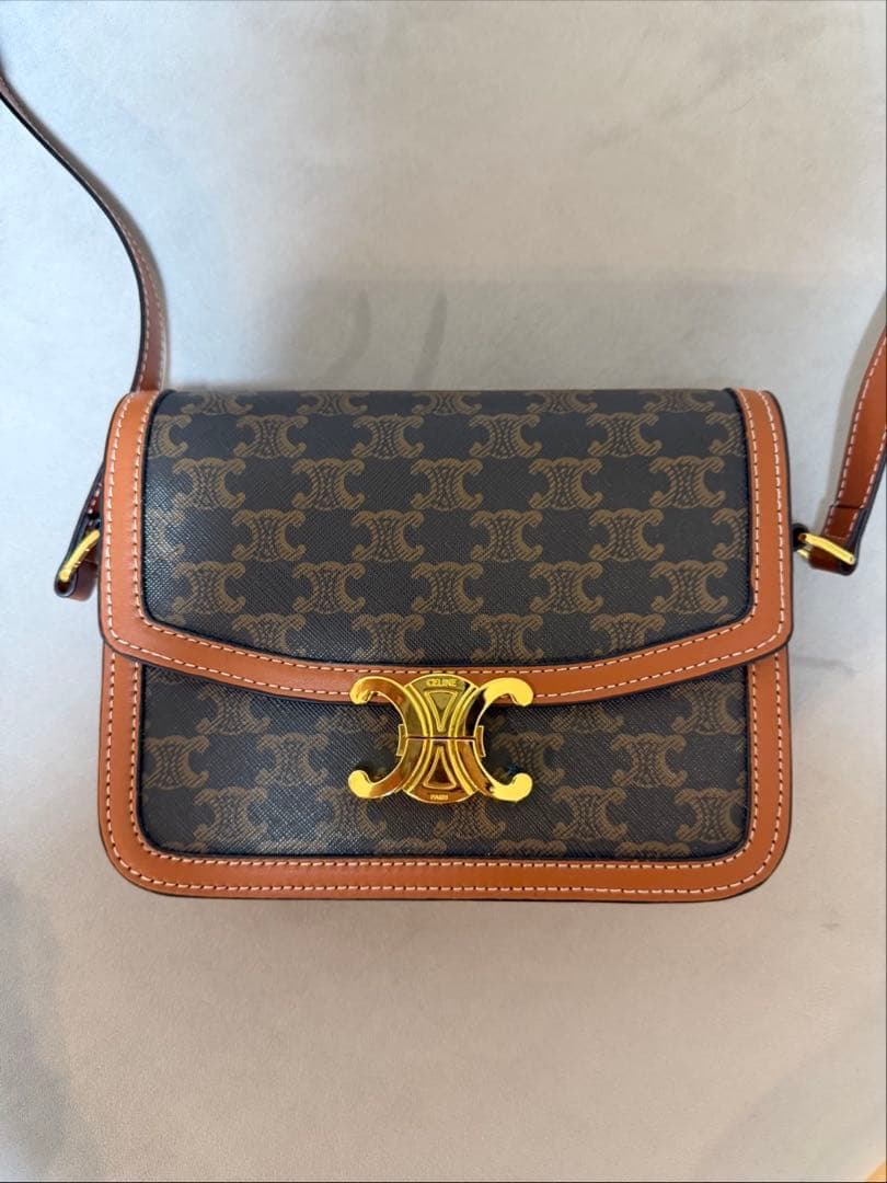 celine セリーヌ トリオンフキャンバス ショルダーバッグ