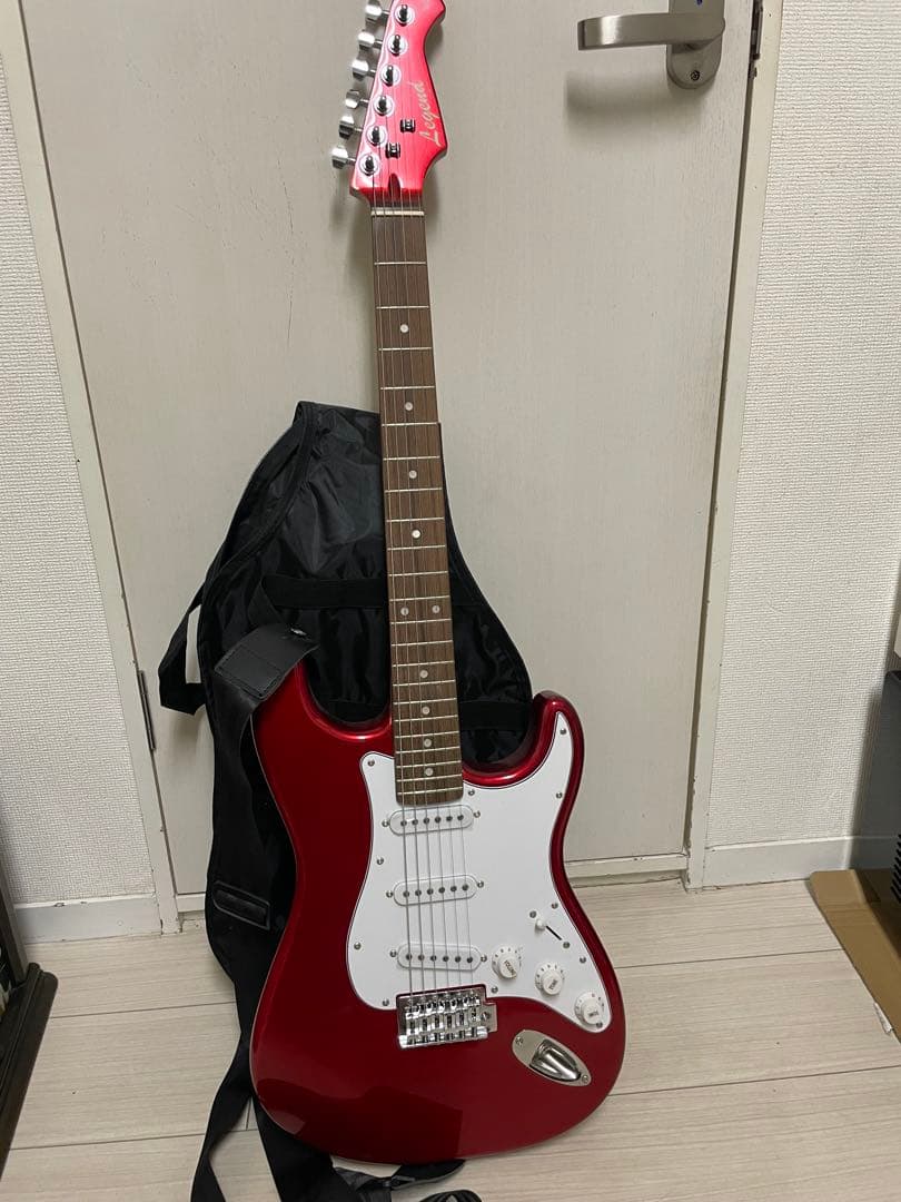 Legend ストラトタイプ キャンディアップルレッド 赤