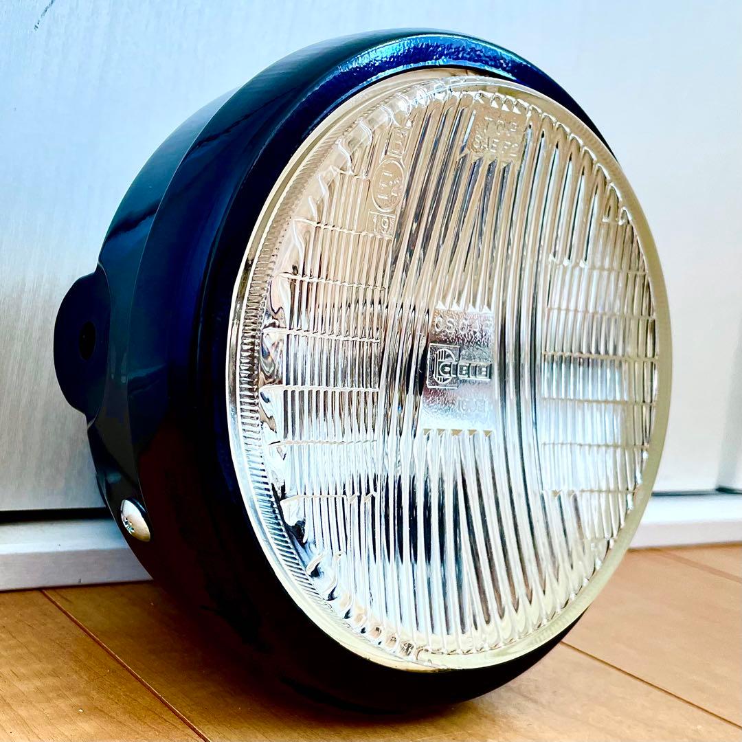 当時物 CIBIE シビエ 凹み ヘッドライト 160φ バブ CB250T