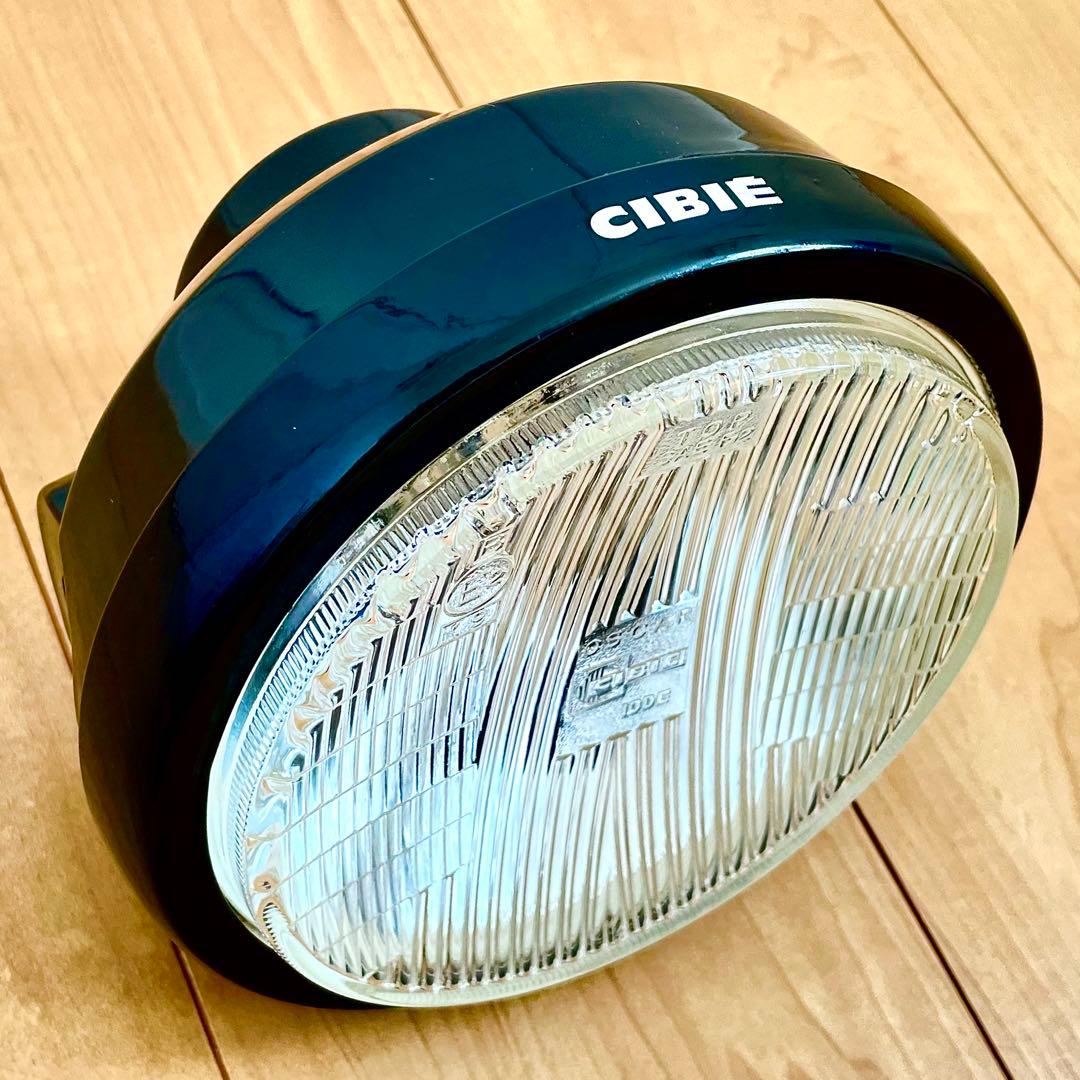 当時物 CIBIE シビエ 凹み ヘッドライト 160φ バブ CB250T