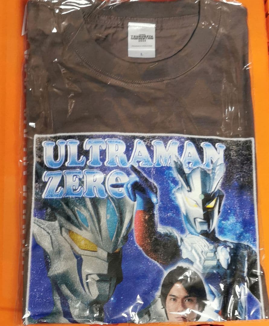 ウルトラマンゼロ　ツブコン2023限定　オリジナルデザインTシャツ　L　未開封