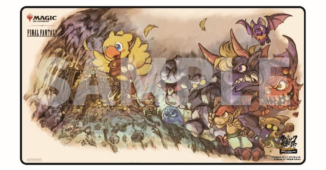 マジック大戦祭 プレイマット ファイナルファンタジー 手掛かり、宝物 2枚セット