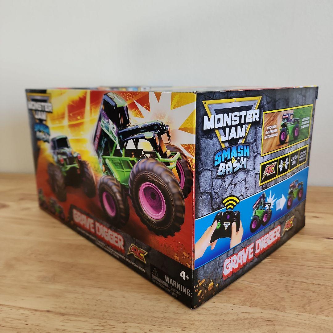 モンスタージャム 巨大 スマッシュ＆バッシュ グレイブディガーモンスタートラック