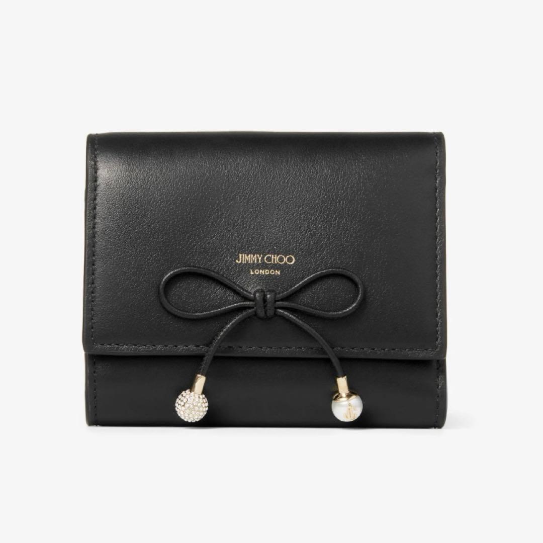 【新品未使用品】ジミーチュウ 三つ折り財布 マリンダ