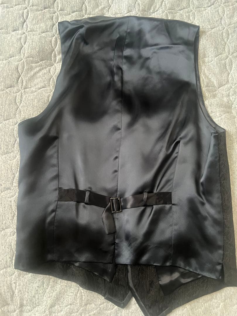 Dolce&Gabbana 黒いスーツベスト サイズ46