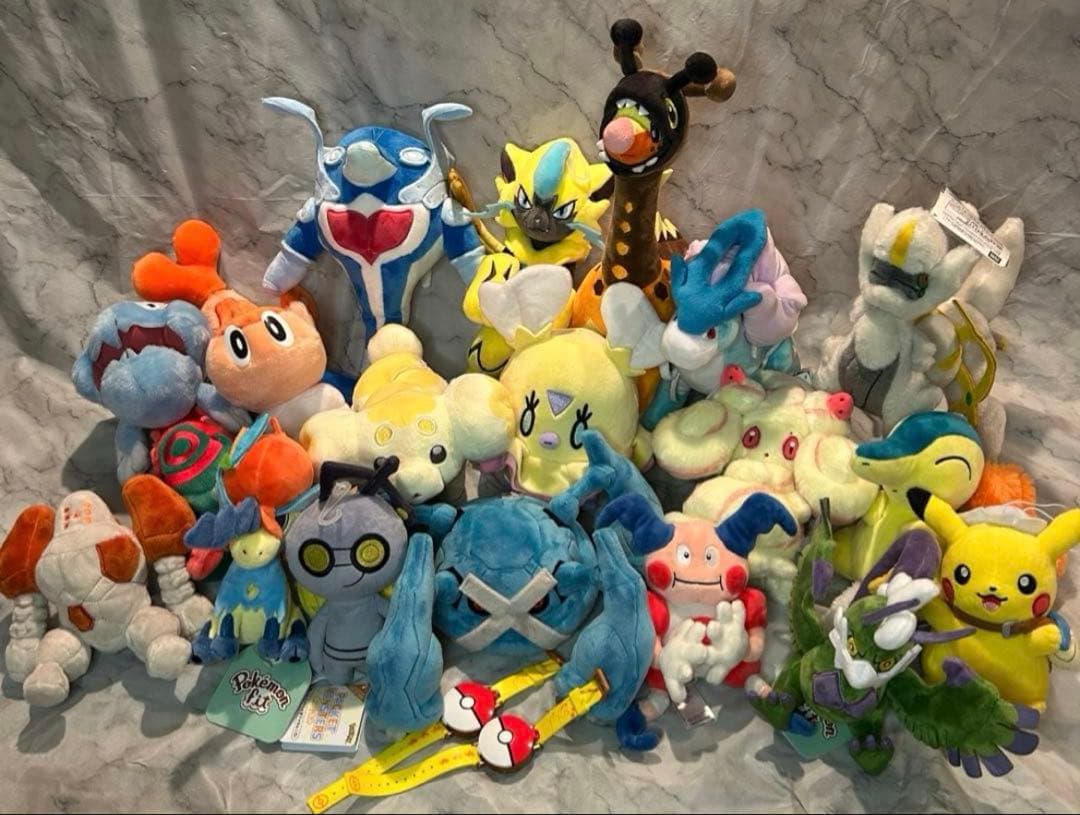 ポケモンぬいぐるみ　大量まとめ売り　ポケモンセンター限定