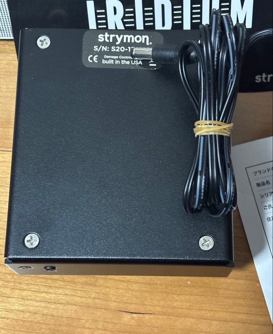Strymon Iridium AMP&IR CAB エミュレーター/プリアンプ