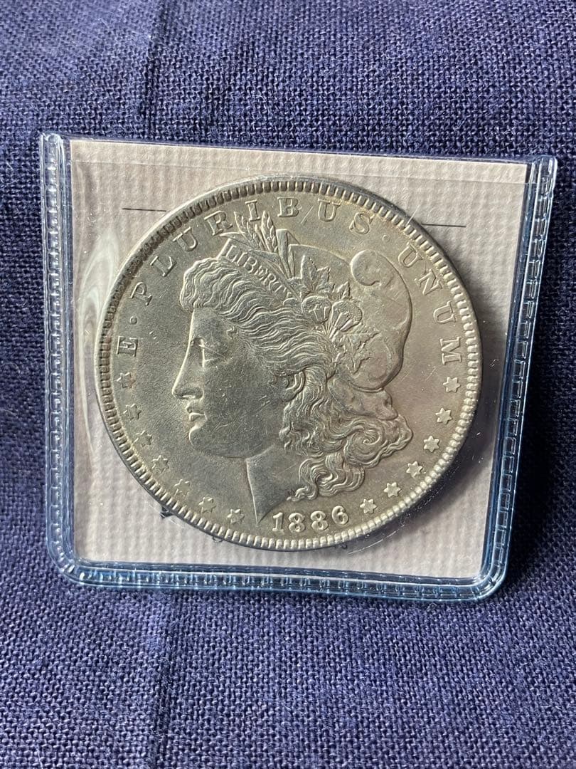 モルガンダラー銀貨　1886年　　 アメリカ銀貨