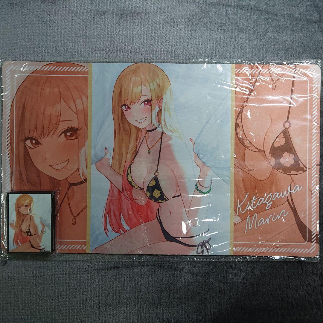 α2 着せ恋 カーテン&ビキニ 喜多川海夢 スリーブ&プレイマット