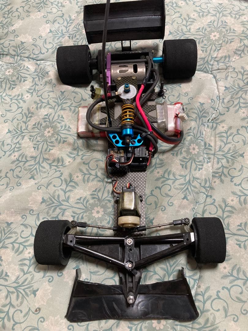 田宮F103 F1 メカ付リヤ車高調バルク