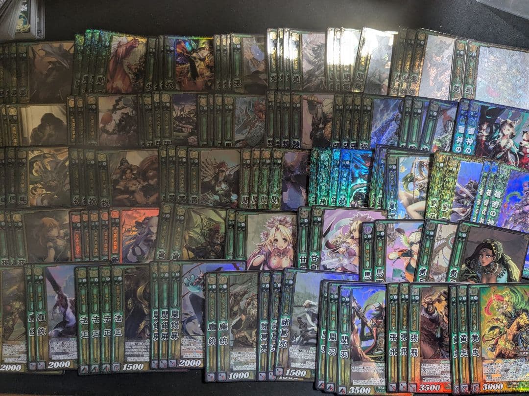 三国志大戦TCG　TR5　PT65　SR136　SRF5　他8500枚以上