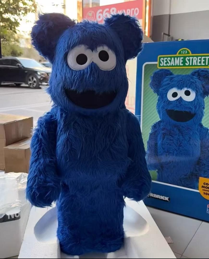 新品 1000％ BE@RBRICK ELMO ベアブリック エルモ