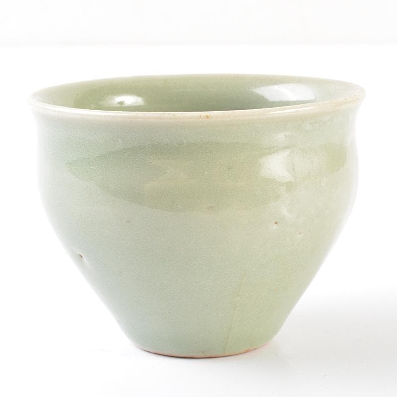 中国　龍泉窯　青磁　酒盃　V　R6505