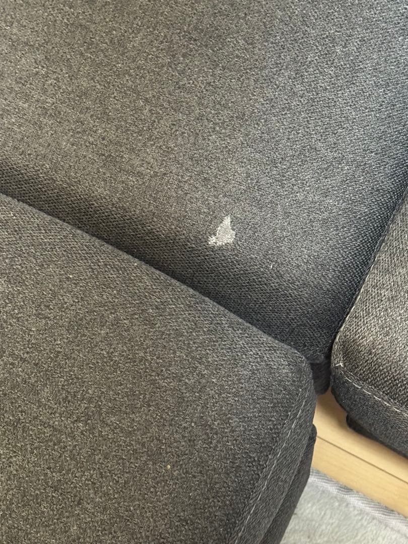 ロウヤ カウチソファ コーナーソファ 3人掛け 4人掛け L字 チャコールグレー