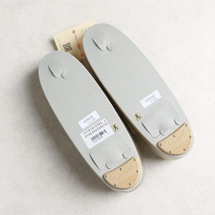 【新品】草履バッグセット　草花柄　ゴールド　草履24cm　01630N