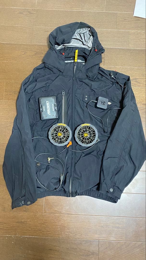 バートル2025年最新モデル エアークラフトファン&24Vバッテリーセット XL