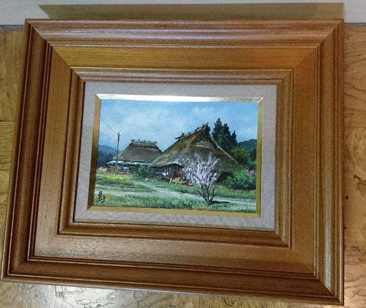 林 喜市郎 【春の農家】