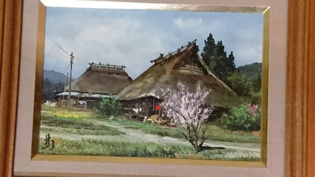 林 喜市郎 【春の農家】