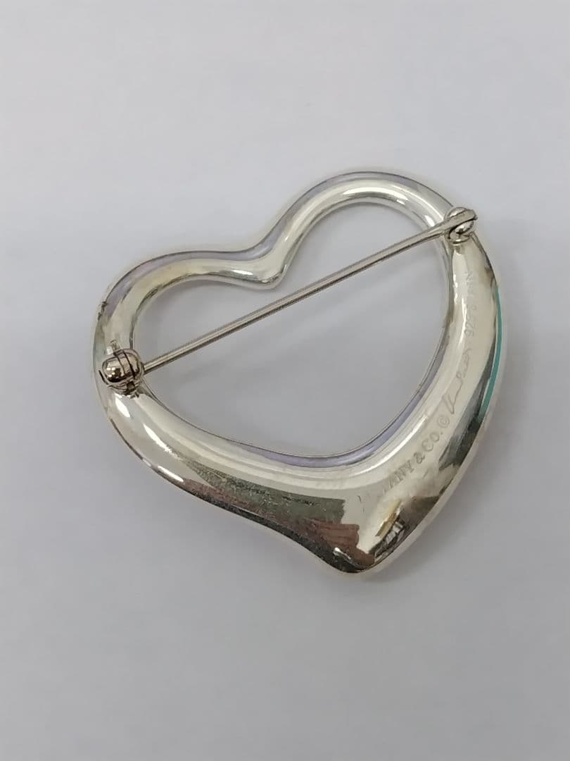 c*n様 TIFFANY & Co. ハート型ブローチ　シルバー925 ティファ