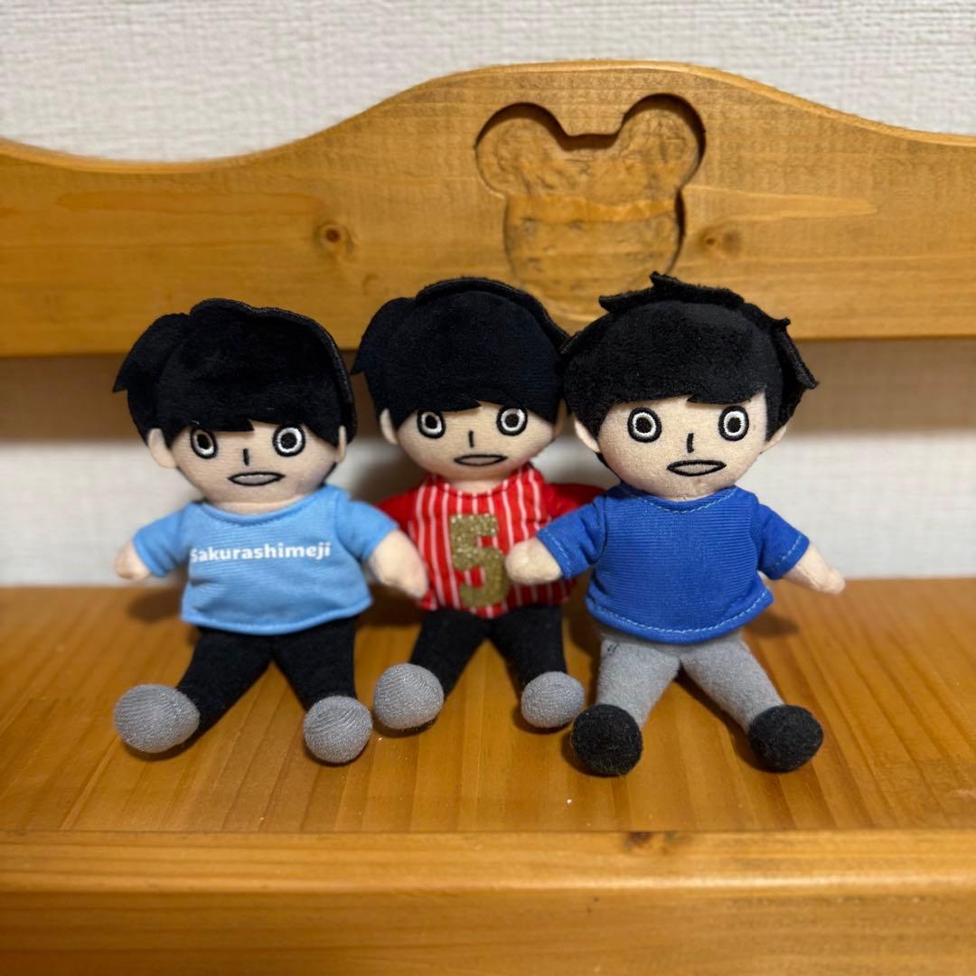 Sakurashimeji 髙田彪我 ぬいぐるみ しめぬい 3点セット