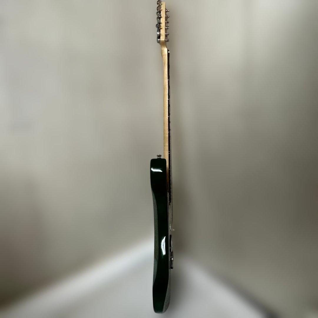 プレイテック　PlayTech　エレキギター　深緑色【ジャンク扱い】