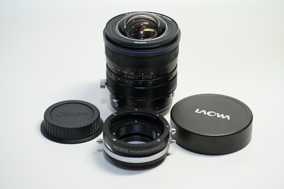 Laowa 15mm F4.5 シフト EFマウント EF-Eチルトアダプター付