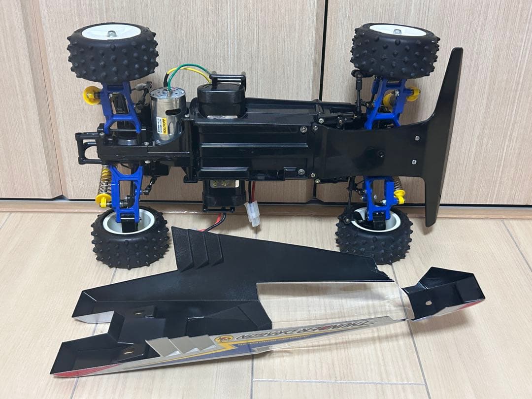 タミヤ スコーチャー シャーシ 当時物 サンダードラゴン ボディ 復刻版 メカ付