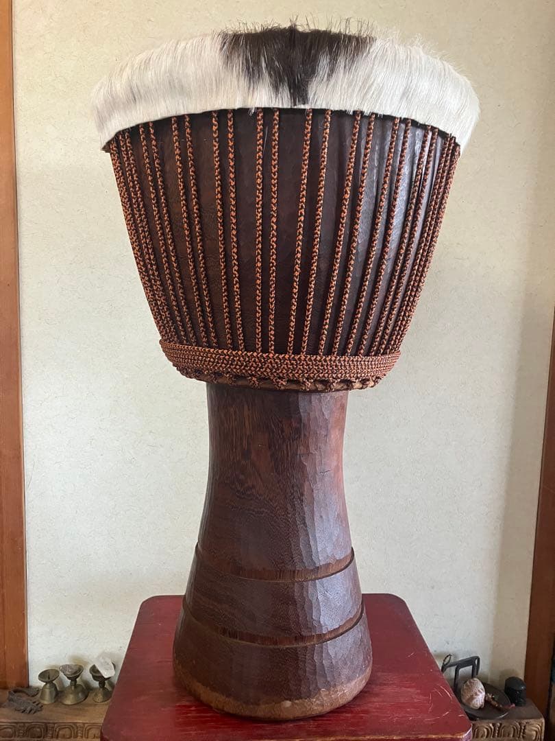 コートジボワール　ジェンベ 34 Côte d'Ivoire Djembe