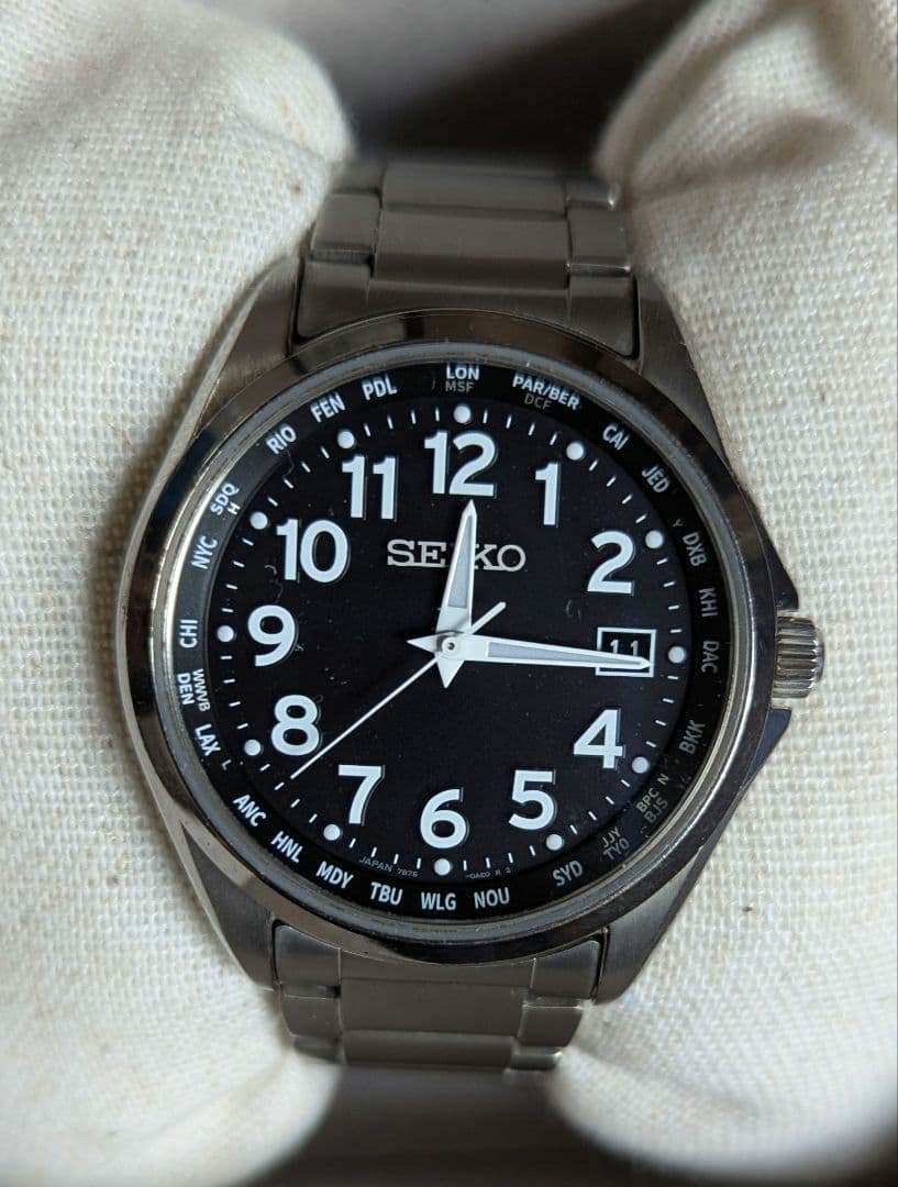 SEIKO セイコーセレクション SBTM329 電波チタンモデル