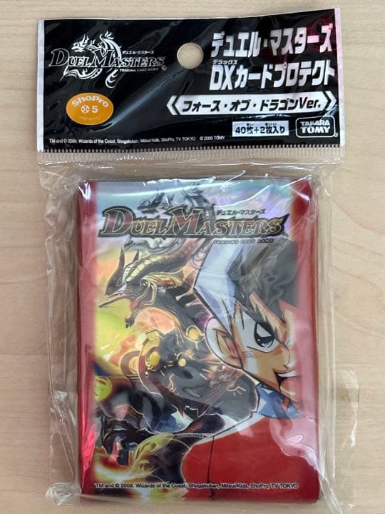 デュエルマスターズ　切札勝舞　フォースオブドラゴン　スリーブ　新品未開封