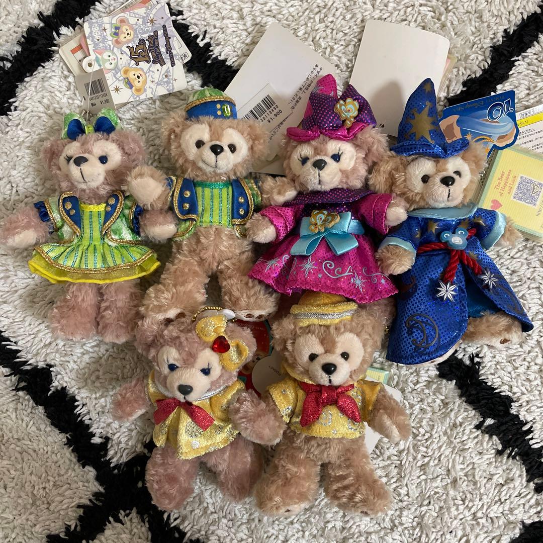 ダッフィー　シェリーメイ ぬいば セット