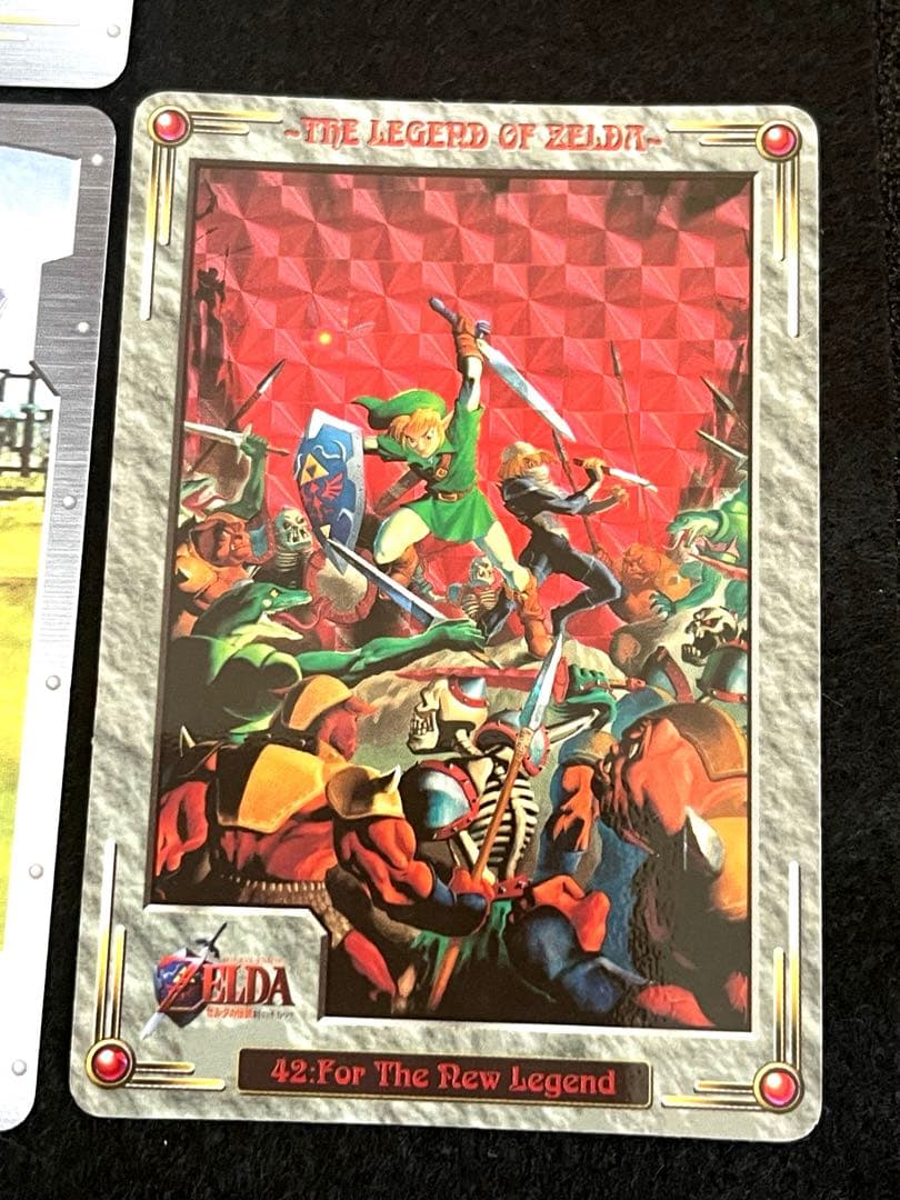 ゼルダの伝説　時のオカリナ　カードダス　40種　箱付き