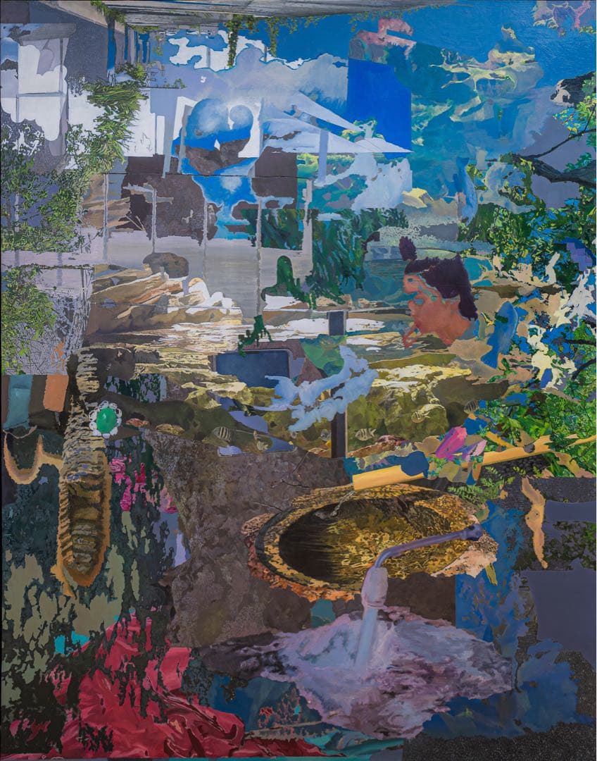 美大卒　絵画　162×127cm 大きいサイズ