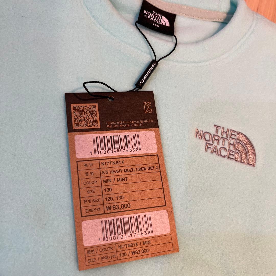 最終お値下げ ノースフェイスキッズセット 130㎝