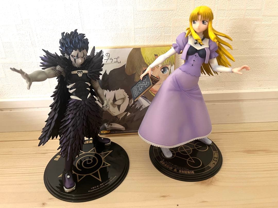 金色のガッシュベル　ブラゴ　シェリー フィギュア　メガハウス G.E.M.